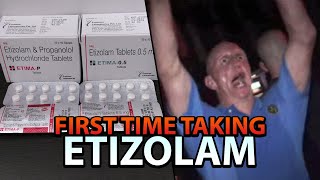 My First Time Taking Etizolam [upl. by Ellicott]