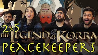 The Legend of Korra  2x5 Peacekeepers  Group Reaction [upl. by Kenji172]