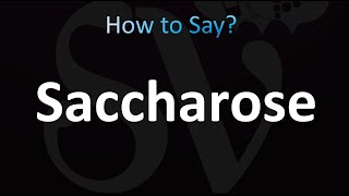 How to Pronounce Saccharose CORRECTLY [upl. by Nitsuj]