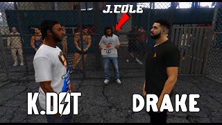 Drake Vs Kendrick Lamar  BARE KNUCKLE BRAWL  GTA 5 [upl. by Adnahcal297]