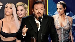 55 Minutes of Ricky Gervais Roasting Celebrities at Golden Globes [upl. by Claire]