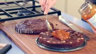 Biologisch recept  Gezonde chocoladetaart by Amber Alberda [upl. by Mercy]