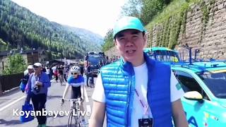 Нұрлан Қоянбаев  Giro dItalia 2017 [upl. by Ynos699]