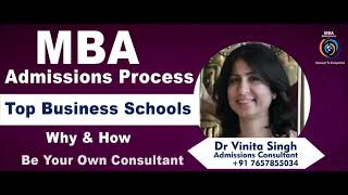 MBA Admissions Process for Top Business Schools Why amp How Need Type Rankings amp Right Program [upl. by Tiffanle]