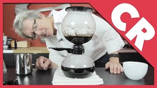 Bodum Pebo Vacuum Coffee Maker  Crew Review [upl. by Lerred]