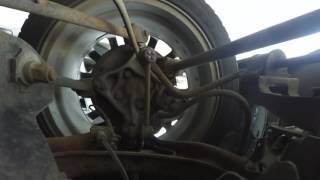 clunkinggrinding noise rear end braking [upl. by Jessen]