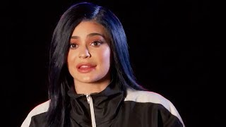 Pregnant Kylie Jenner Reacts To Khloe Kardashian Pregnancy  Hollywoodlife [upl. by Analla]