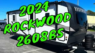 NEW 2024 ROCKWOOD ULTRA LITE 2608BS TRAVEL TRAILER FOREST RIVER Dodd RV FRONT KITCHEN SHOW [upl. by Hehre455]