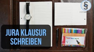 Jura Klausur schreiben für Anfänger  So fängt man an  Juraklausur Technik Tutorial  Herr Anwalt [upl. by Aronaele]