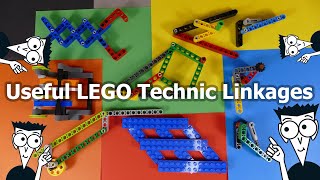 Useful LEGO Technic Linkages and Mechanisms Episode 8 grohl666 howto tutorial [upl. by Haerle54]