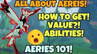 AEREIS 101 How to get it Creatures of Sonaria [upl. by Rabi]