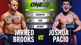 Tough World Title Battle 😳😤 Brooks vs Pacio  MMA Full Fight [upl. by Ynnus903]