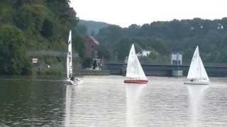 Segelwoche auf dBaldeneysee Essen 3182013 [upl. by Adiahs]