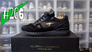 206  KangaROOS x Breuninger Omnicoil quotTriple Blackquot  Reviewon feet  sneakerkult [upl. by Pheni]