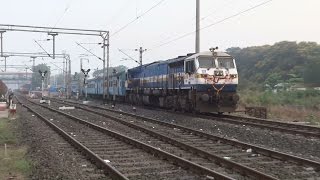 Exclusive  13th Birthday Blast of Janshatabdi  Locoride in WDP4D Locomotive of Indian Railways [upl. by Yrekaz]