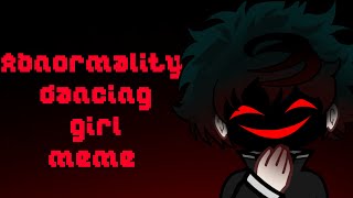 Abnormality Dancing Girl Meme  Vengeful Spirit Deku  BNHAMHA  TW Flashing  Blood [upl. by Cutter327]