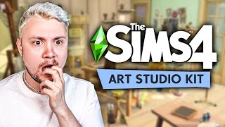 The Sims 4 Artist Studio Kit is actually a vibe honest review [upl. by Rickey]