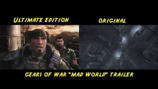 Gears of War Mad World Original vs Ultimate Edition Trailer Comparison [upl. by Caneghem]