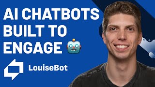 AI Chatbots That Use Text Voice and Your Videos to Engage Customers  LouiseBot [upl. by Innattirb]