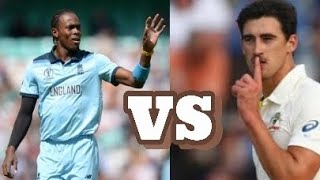 Mitchell starc vs Jofra archer bonsers 😈🥶😡 [upl. by Coopersmith50]