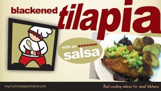 How to make Blackened Tilapia  Tilapia Recipes [upl. by Jeannette839]