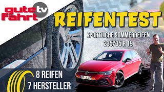 8 sportliche Sommerreifen 23535 R19 im großen Test Welcher ist der Beste   ALLE Ergebnisse [upl. by Vittorio]