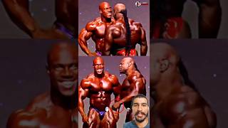 PHIL HEATH VS KAI GREENE 😱 EPIC MOMENT 👿 shorts kaigreen philheath bodybuilding [upl. by Onirefes]