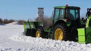 Schulte Snow Removal  Flaman Agriculture 2018 [upl. by Attenhoj]