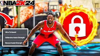 Do This To Be The BEST DEFENDER in NBA 2K24… [upl. by Eirehc7]