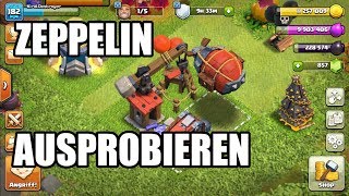 Clash of Clans  Zeppelin first time [upl. by Venita207]