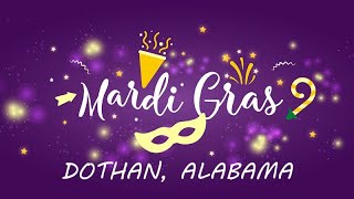 Mardi Gras Krewe of Kolosse Dothan AL  2262022 [upl. by Col636]