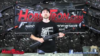 ZM61A Spring Shotgun  Video Airsoft Review [upl. by Nirat]