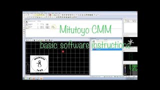 Mitutoyo CMM basic software use [upl. by Macintyre151]