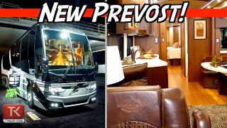 Meet the KING of Luxury RVs  New Prevost Coach InDepth Review  See This 25 Million Interior [upl. by Ecad]