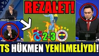 BGEZER DELİYE DÖNDÜ TRABZON HÜKMEN YENİLMELİYDİ BU NE REZALET FENERBAHÇE 3 TRABZONSPOR 2 [upl. by Hoffer824]