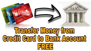 Money Transfer from Credit Card to Bank Account [upl. by Ostraw373]