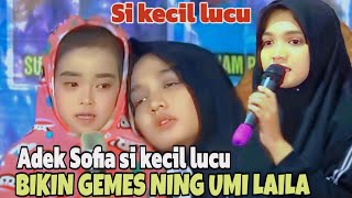 NING UMI LAILA VS ADEK SOFIA SI KECIL LUCU  NGAJI BARENG NING UMI LAILA [upl. by Eilrebmik]