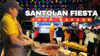 FOOD BAZAAR in Brgy Santolan Pasig City 2024 [upl. by Sergo643]