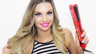 How To Curl Hair With a Straightener [upl. by Lucila936]