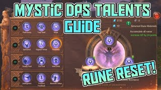 Full Mystic DPS Talents Rune Guide Skill Respec Priorities  Crusaders of Light [upl. by Fransisco]