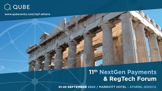 QUBE EVENTS 11th NextGen Payments amp RegTech Forum  September 2022  Marriott Hotel Athens Greece [upl. by Adyaj437]