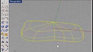 Rhino3d  Surface editing  fading edge [upl. by Ydnarb858]