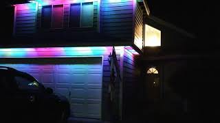 Easy Tutorial Under Eave Christmas Light Show using Falcon F16v3 and Xlights [upl. by Barimah]