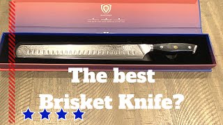 Is this the best Brisket Knife  Dalstrong Slicing Knife [upl. by Pytlik]