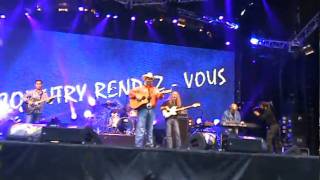 Daryle Singletary quot old violin quot live in France at quot Country rendezvous festival quot 2010 [upl. by Melborn]