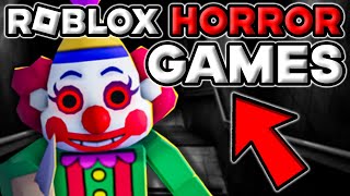 Top 5 BEST Roblox Horror Games in 2023 [upl. by Htor]