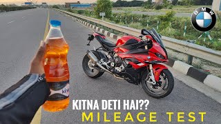 Bmw S1000RR 2023 Mileage Test  Kitna Deti Hai [upl. by Yblocaj659]