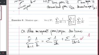 cours du 161121 sommes doubles et séparation pairimpair [upl. by Plantagenet]