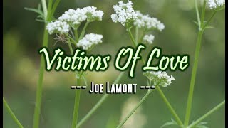 Victims of Love  Joe Lamont KARAOKE VERSION [upl. by Roxi]