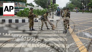 No internet in Bangladesh yet despite apparent calm after deadly unrest [upl. by Enneirdna156]